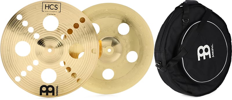  Meinl 14 Trash Stack Cymbal Pair with Holes - HCS