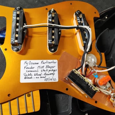 MyDream Partcaster Custom Built - Freaky Funky Fender Freeway image 11