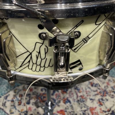 Ludwig & Ludwig - 14x5" (cut down)Top Hat and Cane Snare Drum 1940-1941 image 10