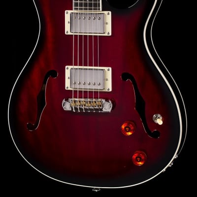 PRS SE Hollowbody Standard Fire Red-C03033 - 6.06 lbs image 1