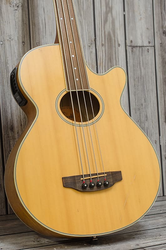 Crafter BA400 EQ FL N Fretless Bass Inc. Bag Reverb UK