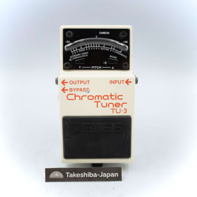 Boss TU-3 Chromatic Tuner Guitar Tuner Pedal H6E2986 for sale