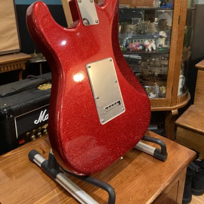 Fender Stratocaster Strat ST P/C Alder Sparkle Red, Fender Custom Shop 69 Pickups image 6