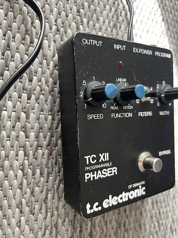 TC Electronic Phaser TC XII programmable vintage Black | Reverb