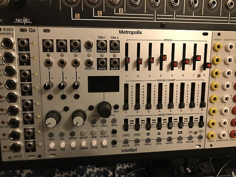 Intellijel Metropolix+Expander eurorack top sequencer Reverb