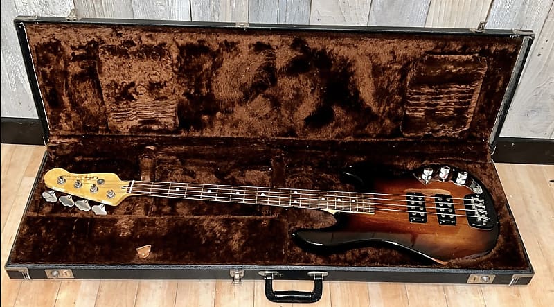 1981 G&L L2000 Series E Bass w/ 1982 L1000 neck, Sunburst