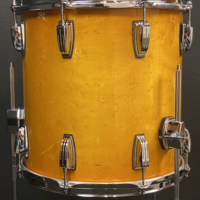Ludwig 18/12/14/5x14" Classic Maple Drum Set - Golden Slumbers. VIDEO image 11