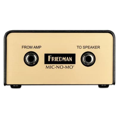 Reverb.com listing, price, conditions, and images for friedman-mic-no-mo-passive-cabinet-simulator