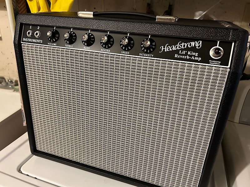 Headstrong Lil' King Reverb 1x12 Combo 2020 Black & Silver Reverb