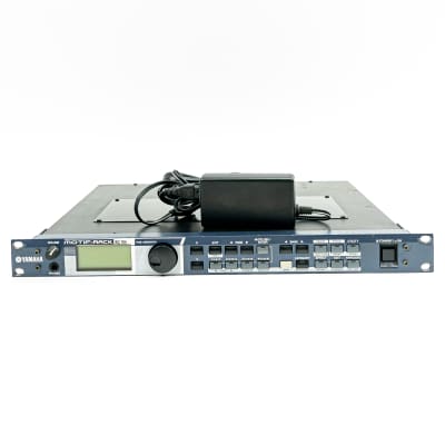 Yamaha MOTIF Rack ES – 1U Rackmount Synthesizer Module with Power Supply