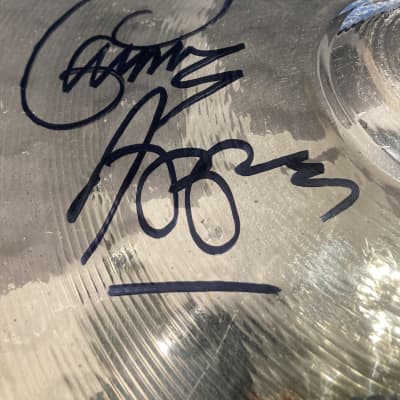 Sabian Carmine Appice's 19" Carmine Appice Signature Chinese Cymbal A, Autographed! (#15) image 4