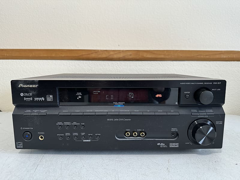 Pioneer VSX-817-K Receiver HiFi Stereo 7.1 Channel Home | Reverb