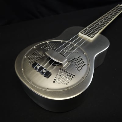 Gold Tone Resouke: Tenor-Scale Metal Body Resonator Ukulele with Gig Bag image 1