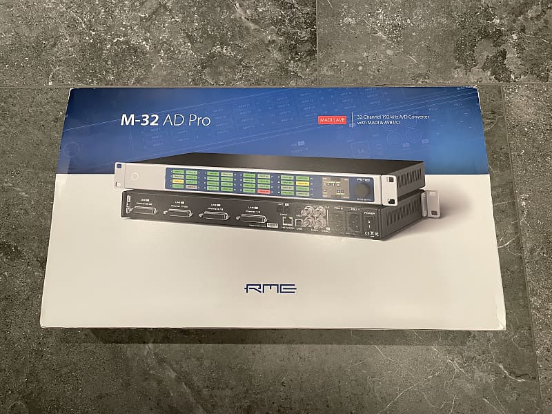 RME M-32 AD Pro - 32 Channel Analog to Digital Converter image 1