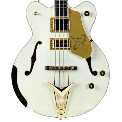 Gretsch G6136BTP Tom Petersson Signature Falcon Bass Aged White image 1