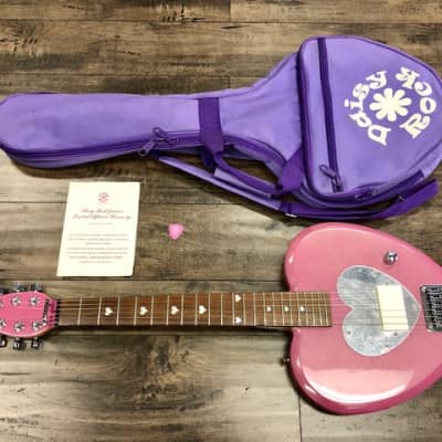 Daisy Rock  Debutante Heartbreaker Short Scale  Pink Electric Guitar image 10