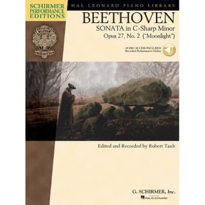Beethoven: Sonata in C-sharp Minor, Opus 27, No. 2 (Moonlight) Taub, Robert (Edi for sale