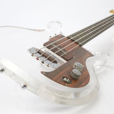 Ampeg Dan Armstrong Lucite Electric Bass Guitar Owned By David Roback #44585 image 9