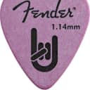 Fender 351 Delrin Extra-Heavy 1.14mm Purple Picks (12-Pack)