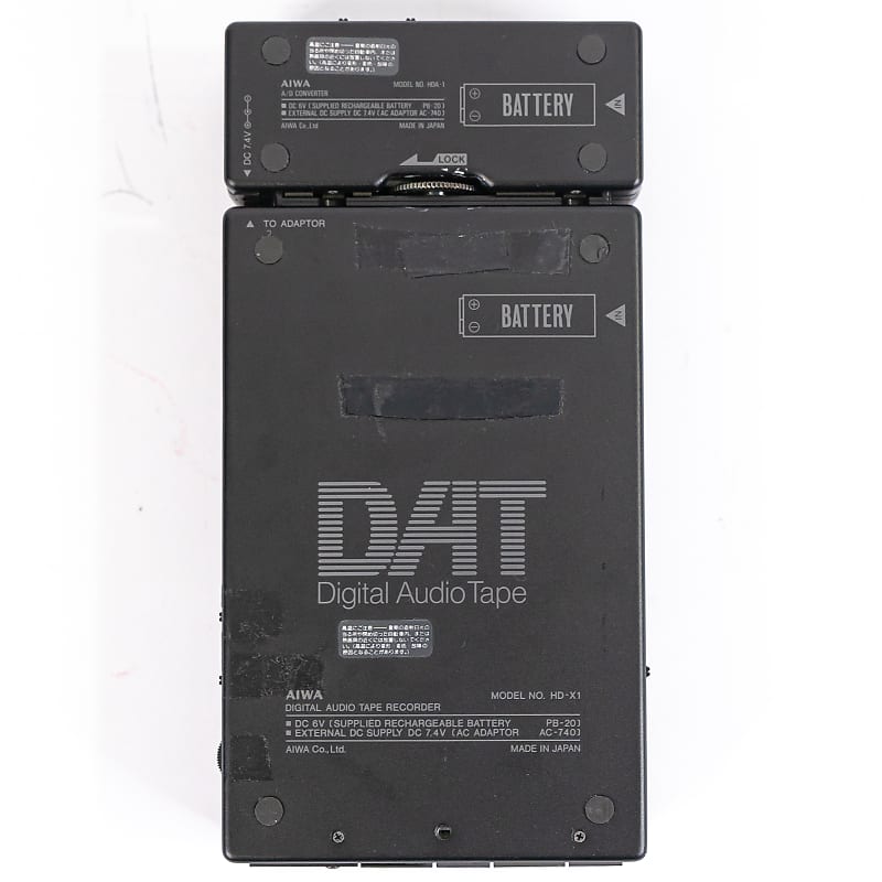 Aiwa Strasser HD-X1 DAT Portable Digital Tape Recorder and