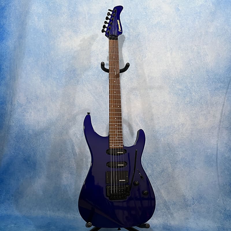 Fernandes FR-55 1990 Metallic Purple Locking Trem | Reverb