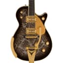 Gretsch G6134TG-LTD Limited Edition Paisley Penguin with Bigsby - Black Paisley