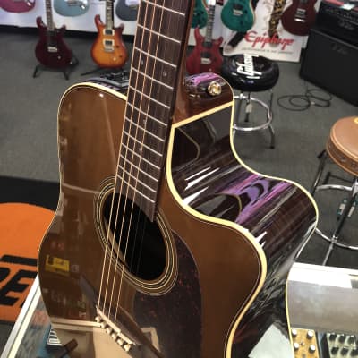 Takamine JP5DC Pro Series Acoustic Electric with Gig Case, Whiskey Brown - Made in Japan image 6