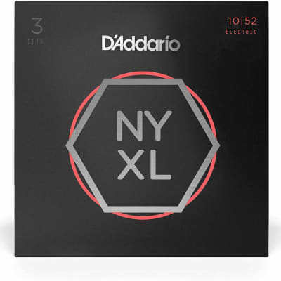 D'Addario NYXL 10-52 Electric Guitar Strings for sale