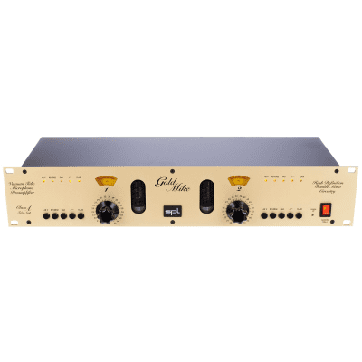 SPL 9844 GoldMike 2 Channel Tube Microphone Preamp (1999-2015)