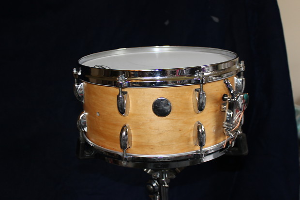 Gretsch 60s  Floor Show Model Snare Drum  6.5 x 14 Natural Maple image 1