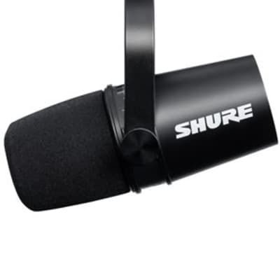 Shure MV7 Dynamic Cardioid USB Podcast And Broadcast Microphone Black image 6