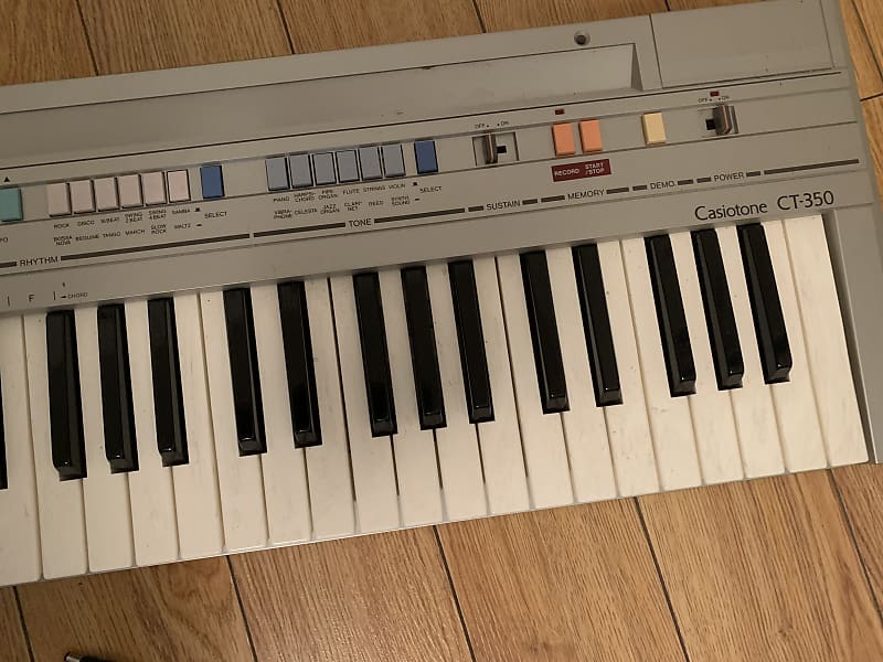 CASIO CT-350 Casiotone シンセサイザー　廃盤 Casio Casiotone CT-350 1986 | Reverb