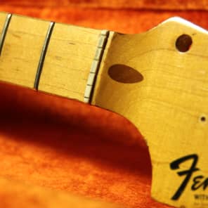 Fender Stratocaster 1971 neck 4-bolt One-Piece Maple image 4