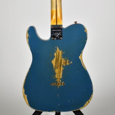 Fender Custom Shop Limited Edition '58 Telecaster - Heavy Relic, Aged Lake Placid Blue image 5