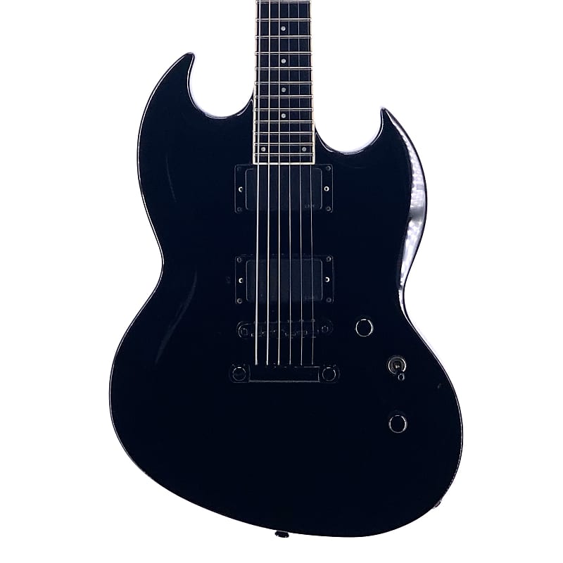 ESP Viper ブラック ESP E-II Viper Electric Guitar - Black | Sweetwater