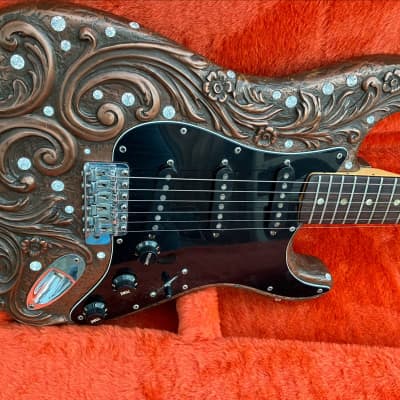 Fender Jon Douglas "Rhinestone" Stratocaster '75 - early '90s serial #3 (only 25 made) image 2