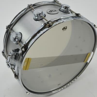 DW Collectors 6.5x14 Aluminum Wrinkle Coat Snare Drum image 4
