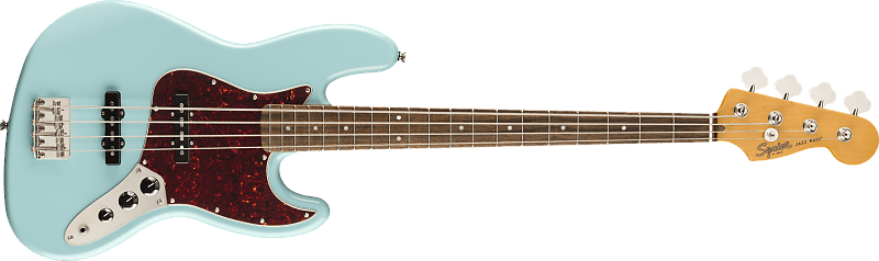 Squier Classic Vibe '60s Jazz Bass - Daphne Blue image 1