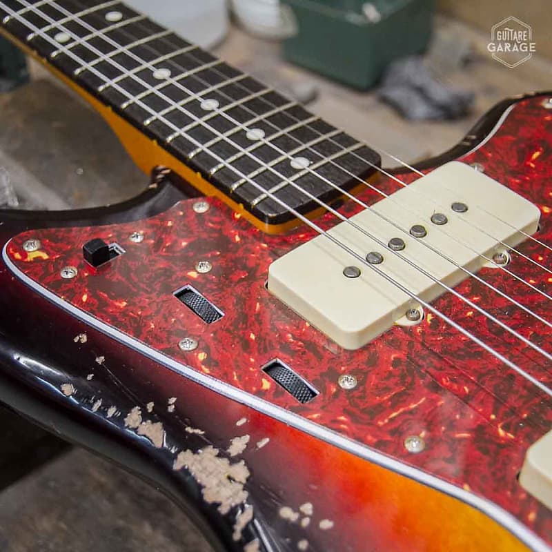 Guitare Garage JZM Sunburst 3 Tons Heavy Relic Lollar