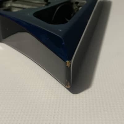 2006 MIJ Jackson RR3 RR Rhoads V Blue Flame Guitar Body Floyd Tremolo Ready image 24
