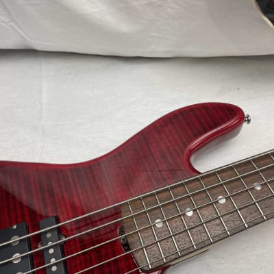 Lakland Skyline Japan Series ( ESP ) 55-AJ ? Active Jazz 5-string Bass - pickup added image 4