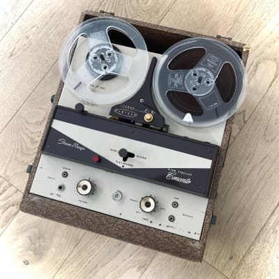 Pentron - TR-10 - Stereo Reel to Reel Tape Recorder - with Reels & more - Made in USA - Tube - Concerto - for Repair, Parts, Props - 1960 image 2