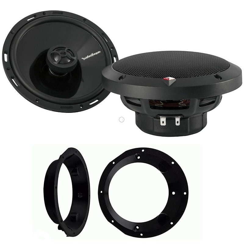 4 New Rockford Fosgate P1650 6.5 2-Way Full Range Car Audio