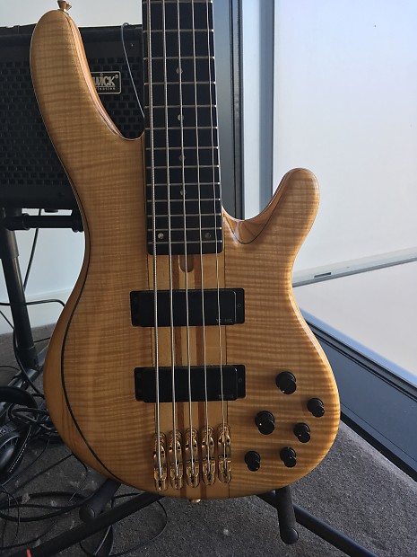 【希少】YAMAHA TRB 5PⅡ YAMAHA TRB-5PII 5 STRING BASS GUITAR (Ovangkol) DEAD MINT