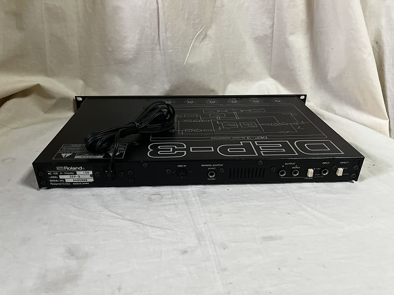 Roland DEP-3 Digital effects processor New internal battery!