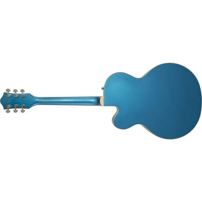 Gretsch G2420T Streamliner Hollow Body Electric Guitar, Laurel Fingerboard, Riviera Blue image 5