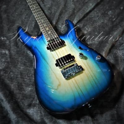 T's Guitars DST24 Custom 2019 Trans Blue Burst image 2