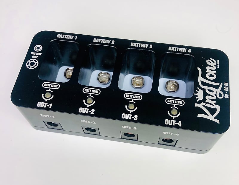 King Tone Guitar Battery Box Reverb