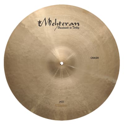 Mehteran Cymbals Jazz 21" Paper Thin Crash image 1