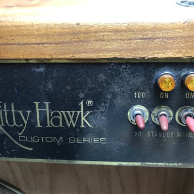 Kitty Hawk Custom Series Upgraded Combo Amplifier 100 Watt 1983 - Natural image 3